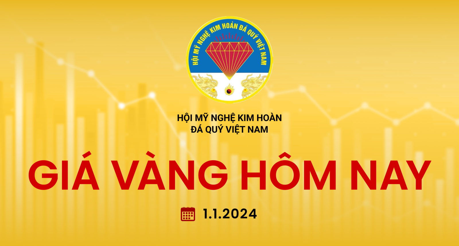Giá vàng hôm nay 1/1/2024: trong nước giá vàng biến động nhẹ